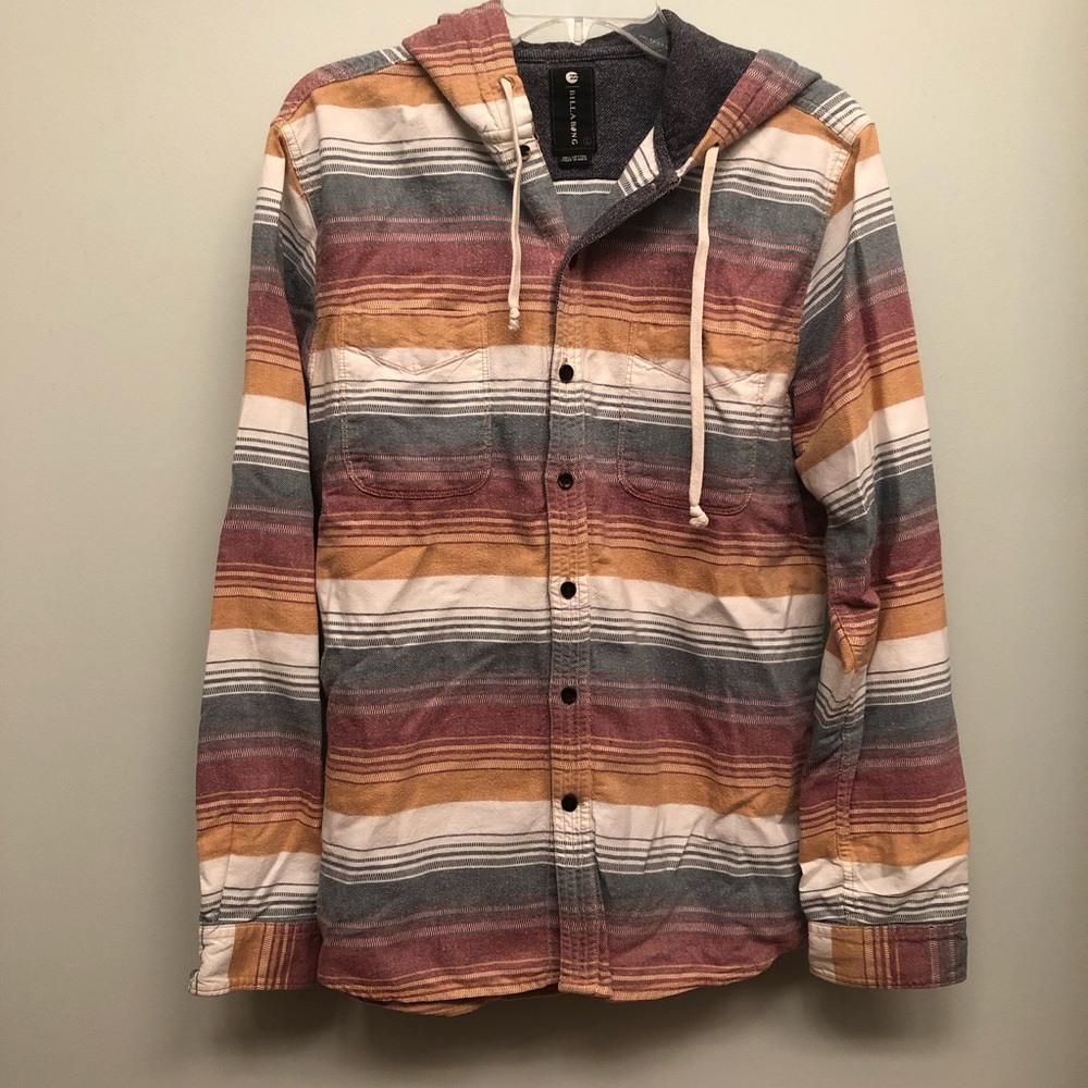 Billabong men’s button up sweatshirt